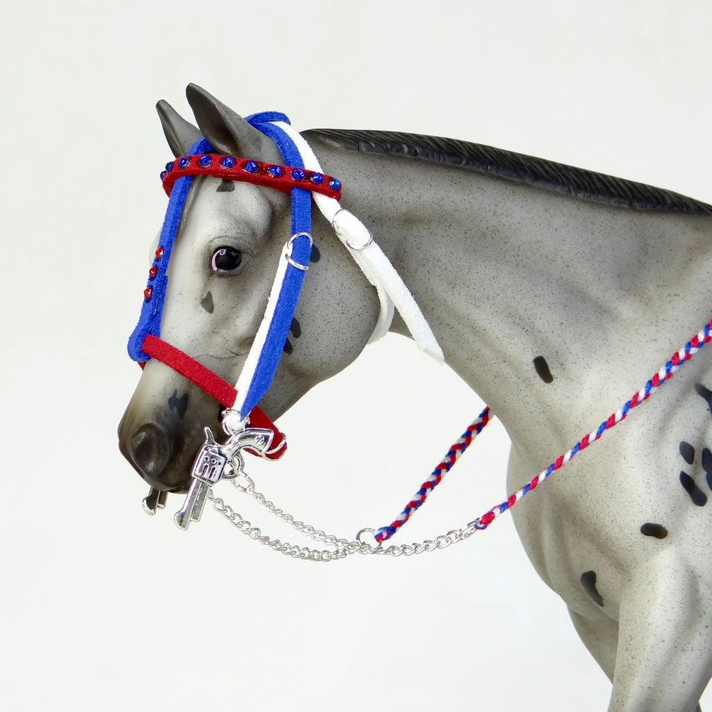 1:9 USA Colours Parade Style Bridle