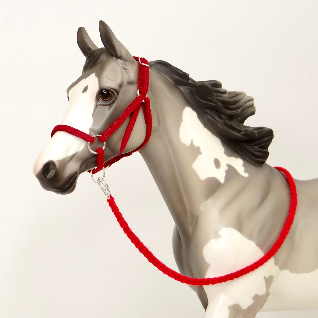1:9 Red Halter Embroidery Lead