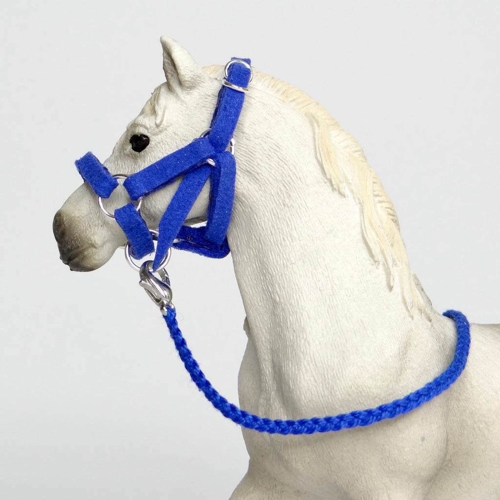 1:24 Dark Blue Halter Braided Lead