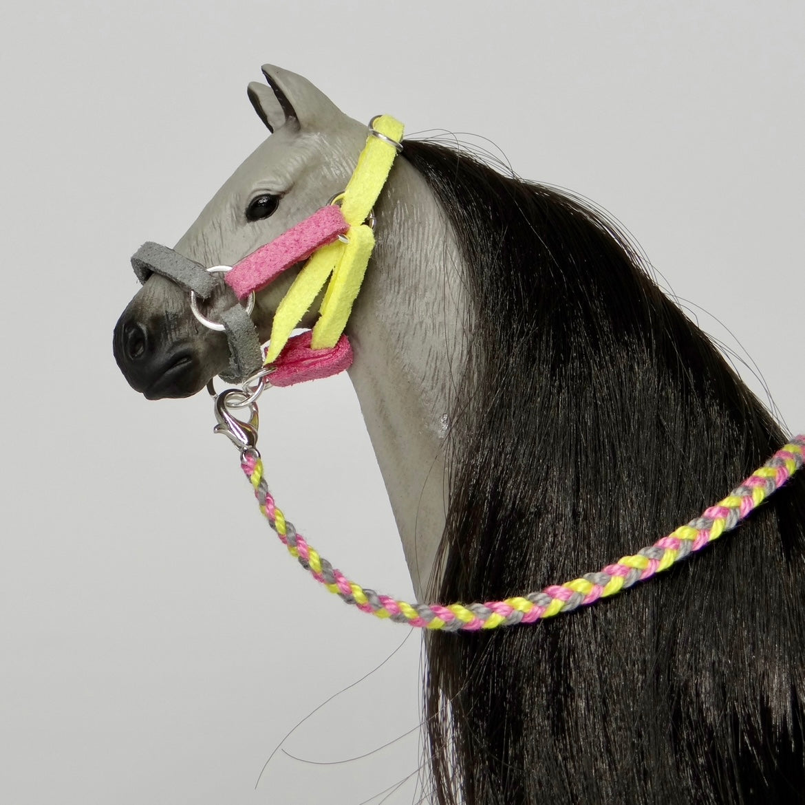 1:24 Three Colour Halter with Braided Lead