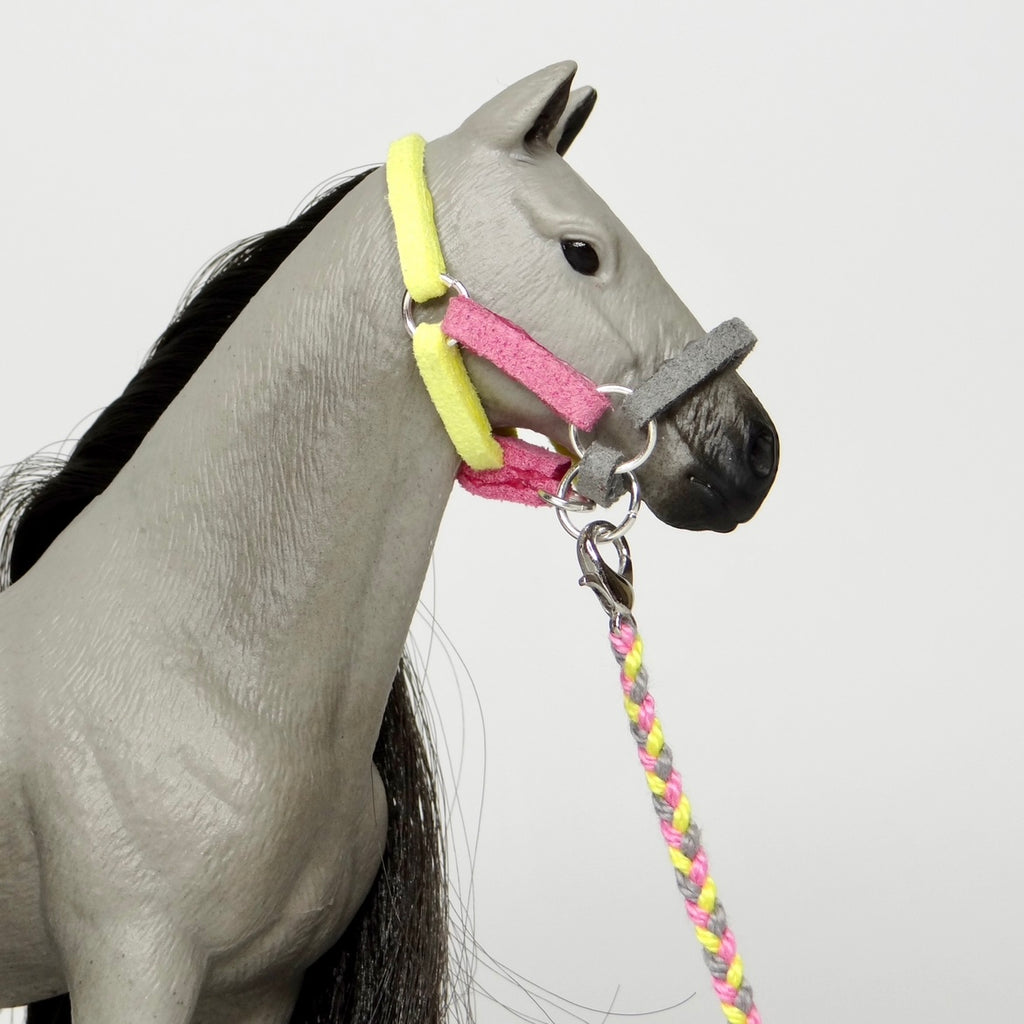 1:24 Three Colour Halter with Braided Lead