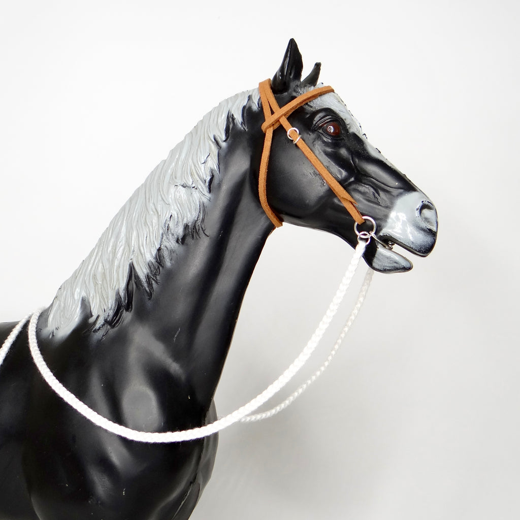 1:6 Western Snaffle Bridle (with bit bar) Braided Reins