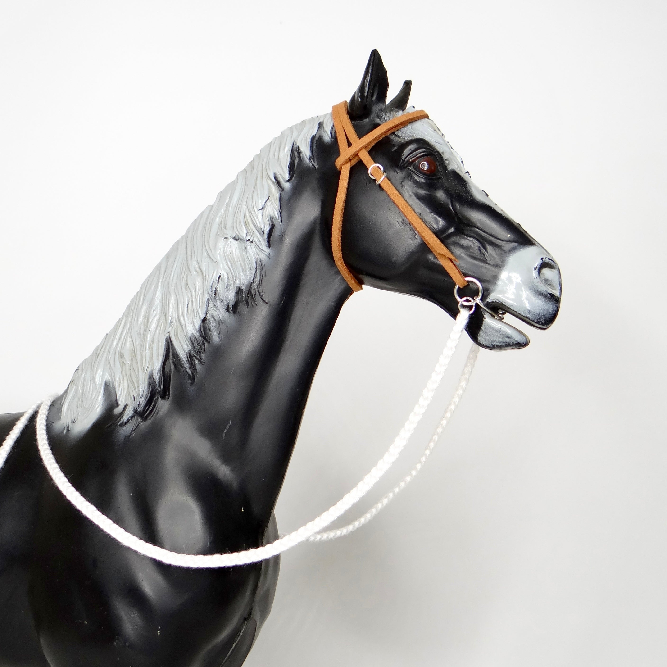 1:6 Western Snaffle Bridle (with bit bar) Braided Reins
