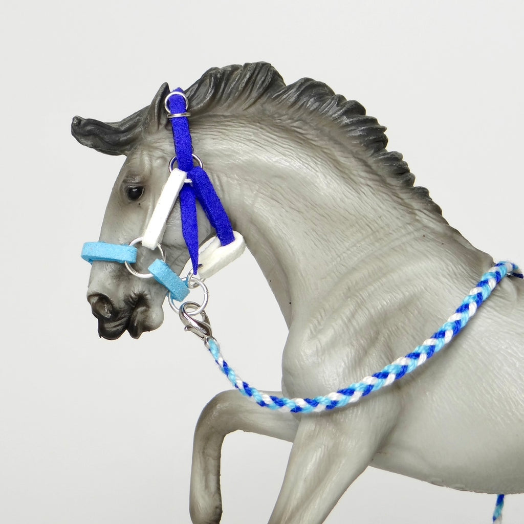 1:24 Three Colour Halter with Braided Lead