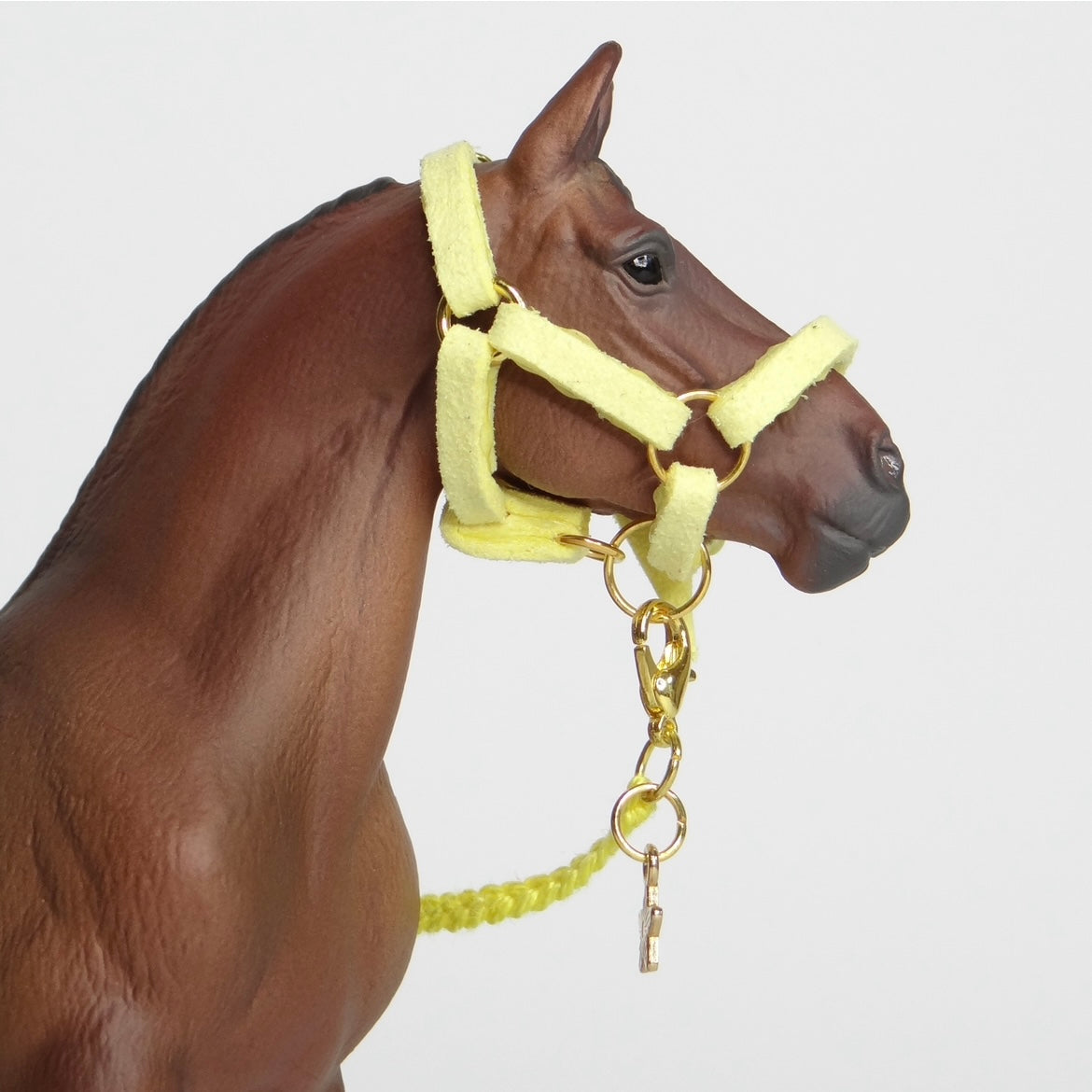1:24 Halter with Braided Lead Star Charm