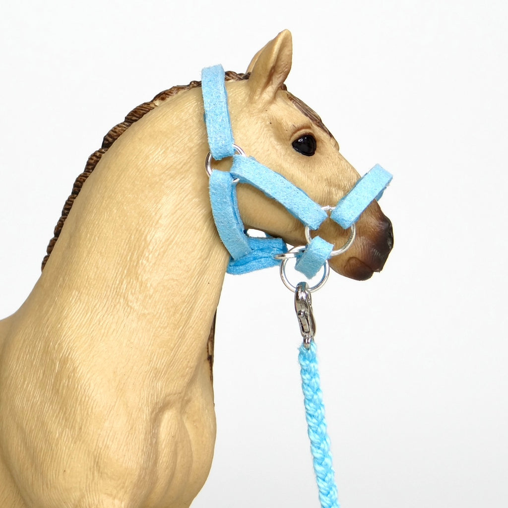 1:24 Turquoise Halter Braided Lead