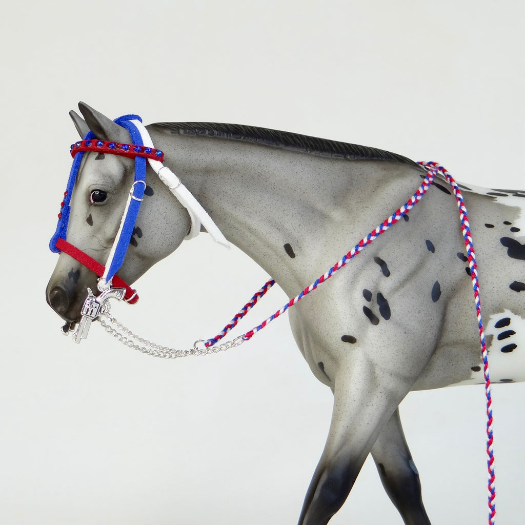 1:9 USA Colours Parade Style Bridle