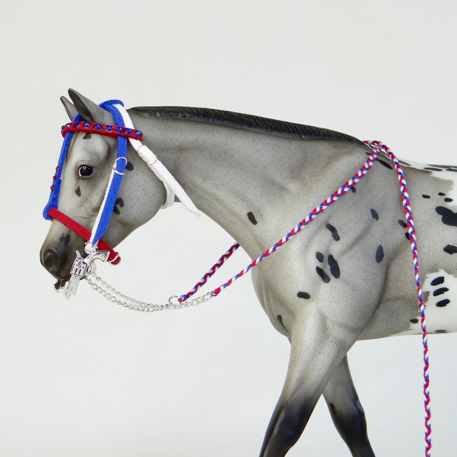 1:9 USA Colours Parade Style Bridle