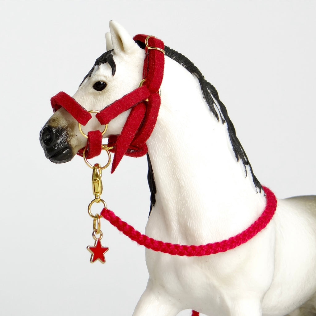 1:24 Halter with Braided Lead Star Charm