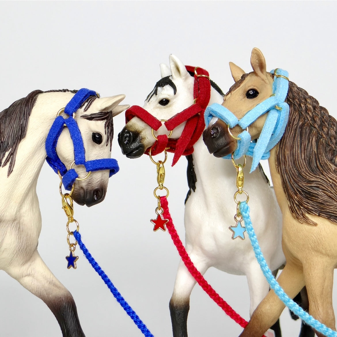 1:24 Halter with Braided Lead Star Charm