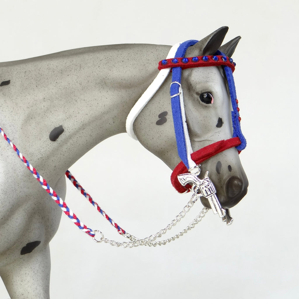 1:9 USA Colours Parade Style Bridle