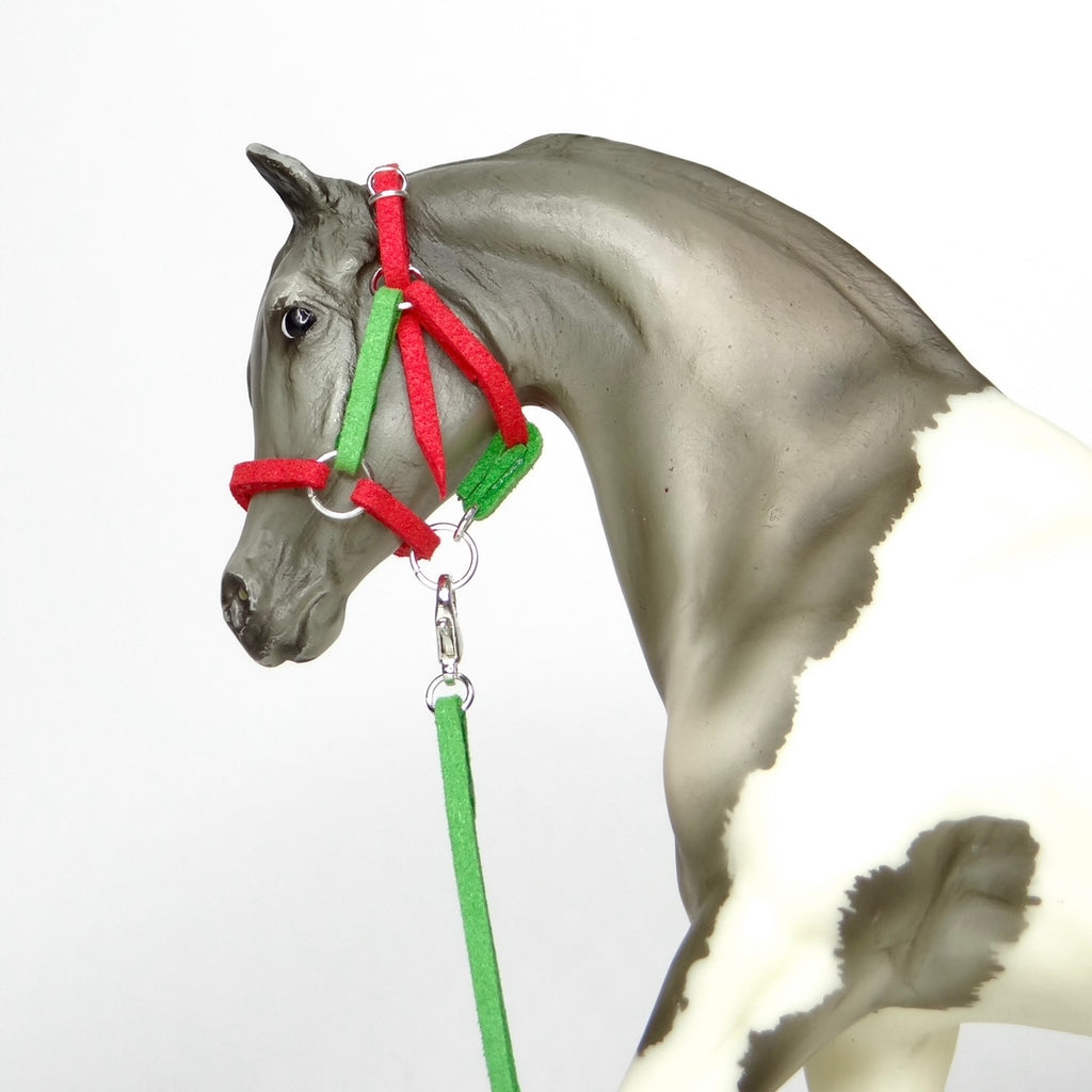 1:12 Two Colour Halter with Faux Lead