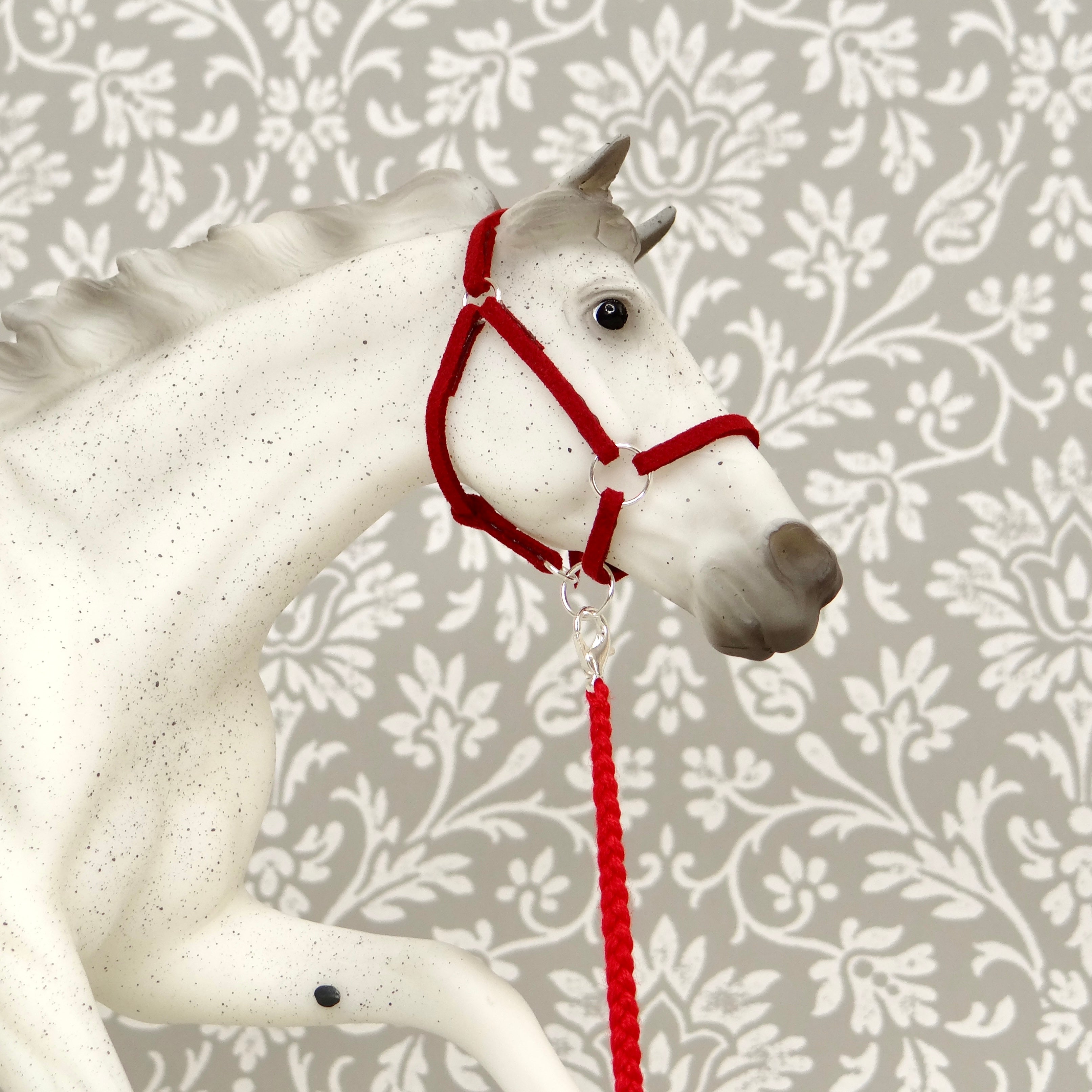 1:9 Red Halter Embroidery Lead