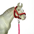 1:24 Burgundy Halter Braided Lead