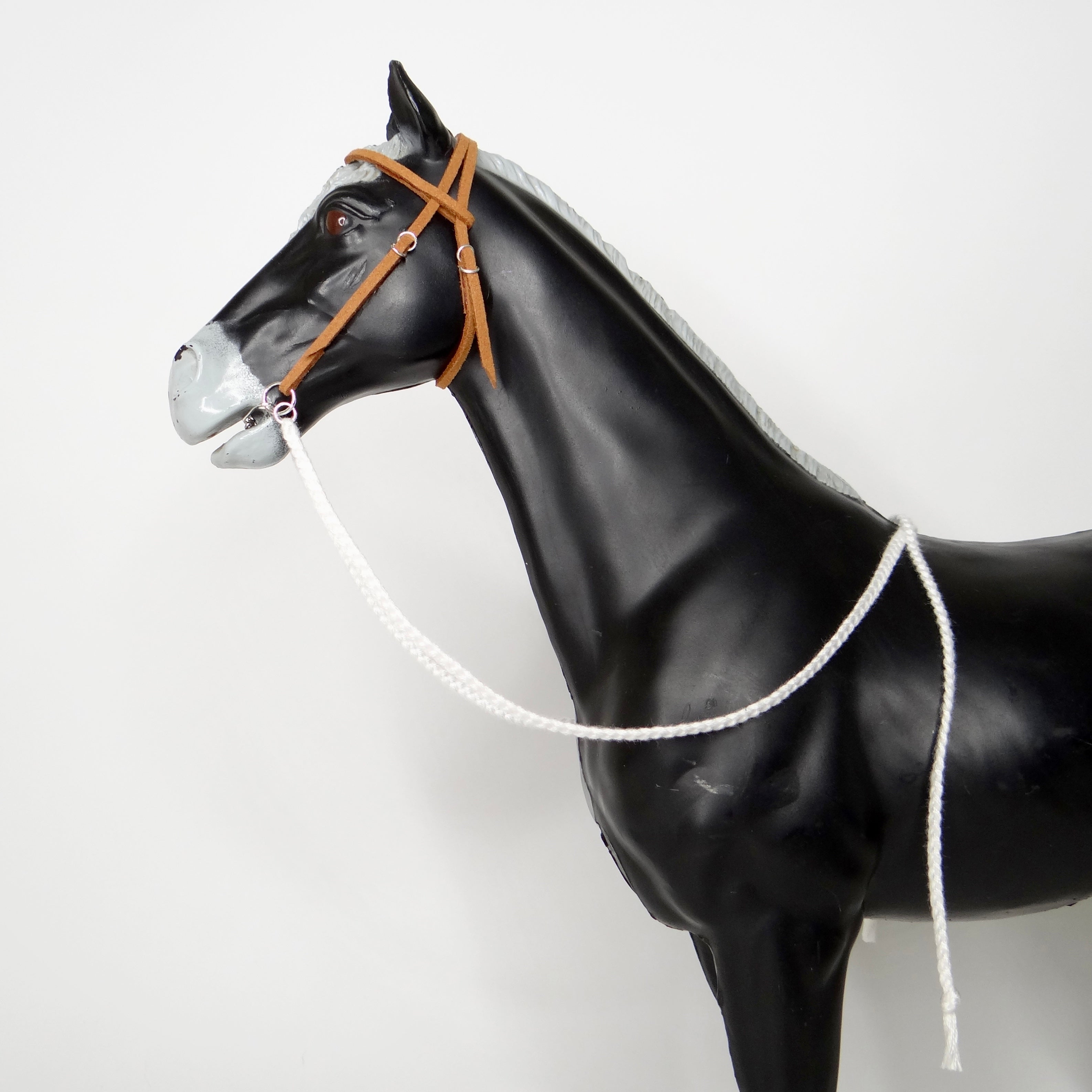 1:6 Western Snaffle Bridle (with bit bar) Braided Reins