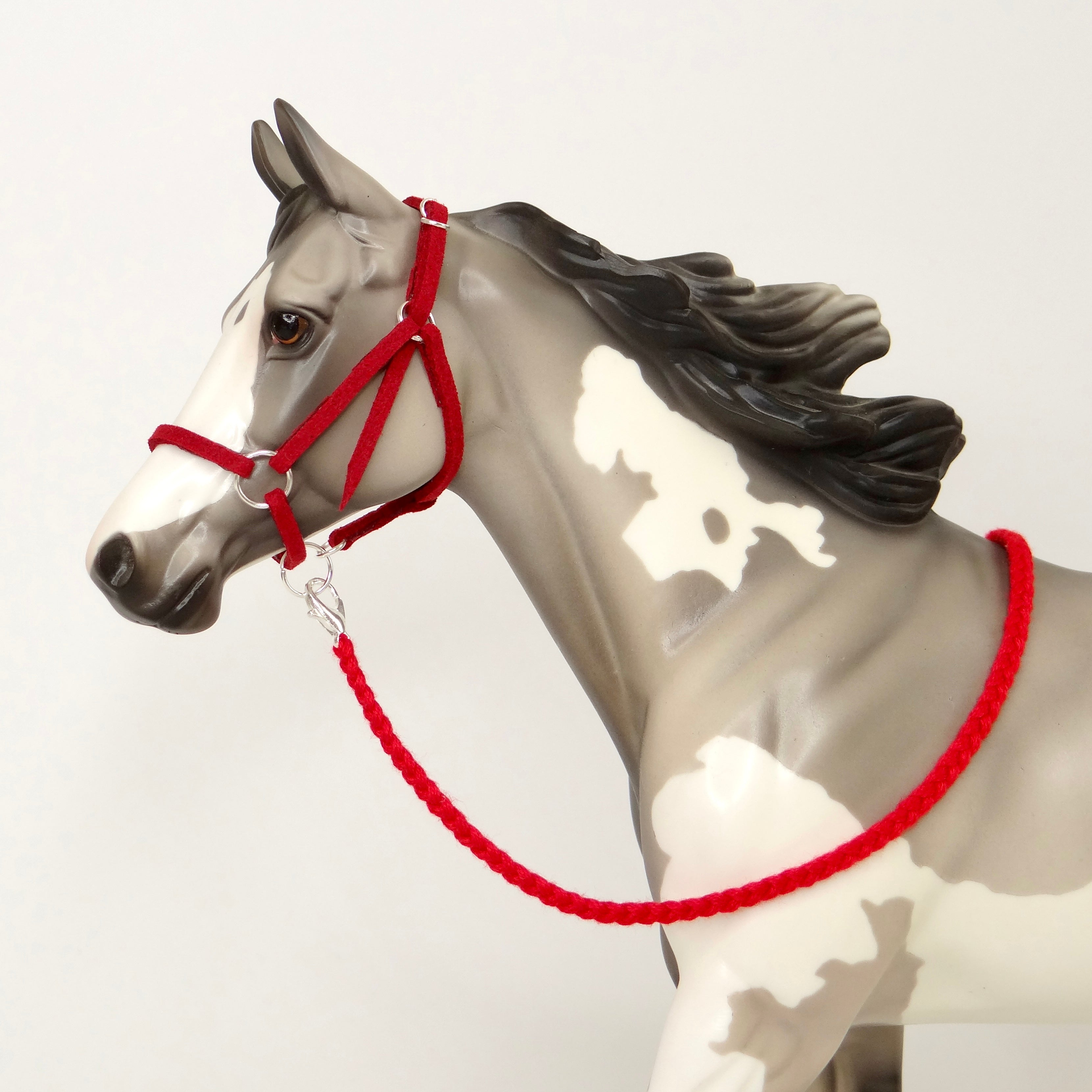 1:9 Red Halter Embroidery Lead