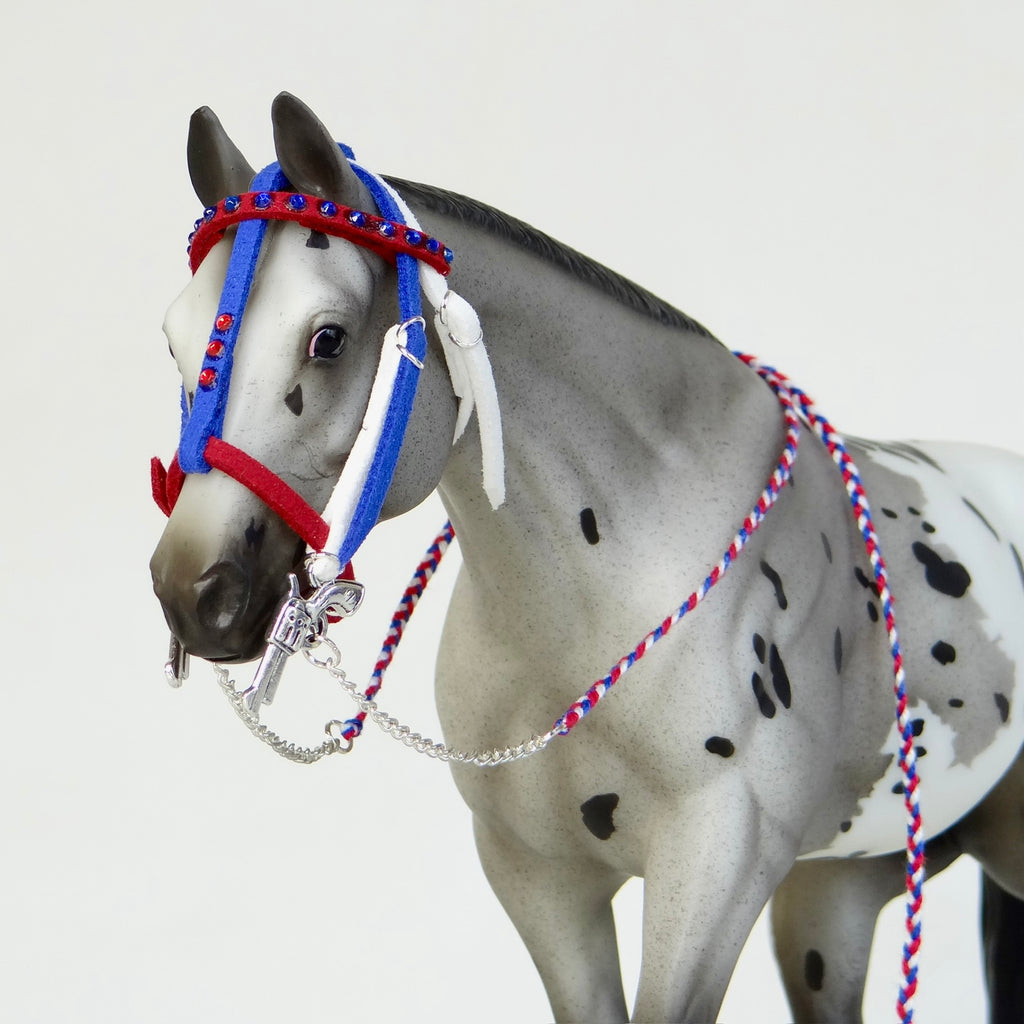 1:9 USA Colours Parade Style Bridle