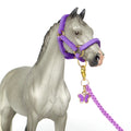 1:24 Purple Halter Braided Lead Butterfly Charm