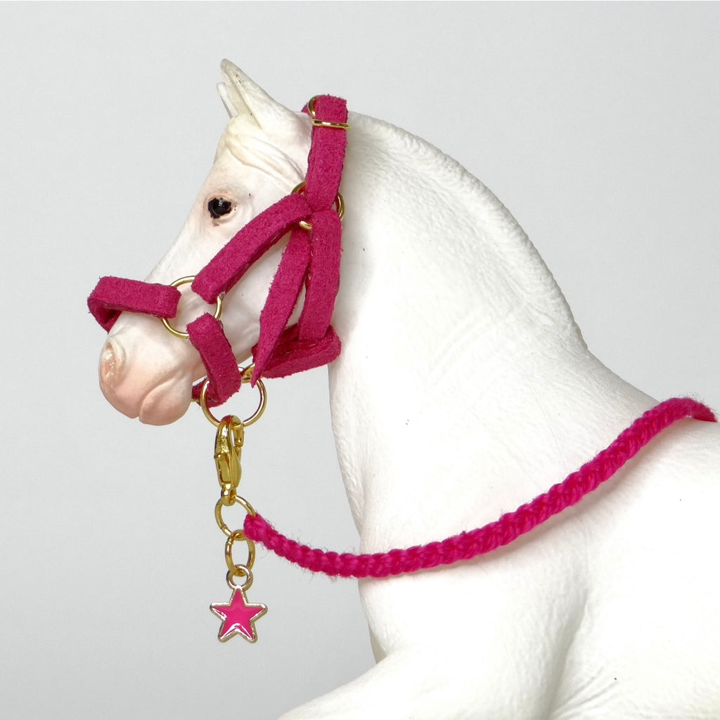 1:24 Halter with Braided Lead Star Charm