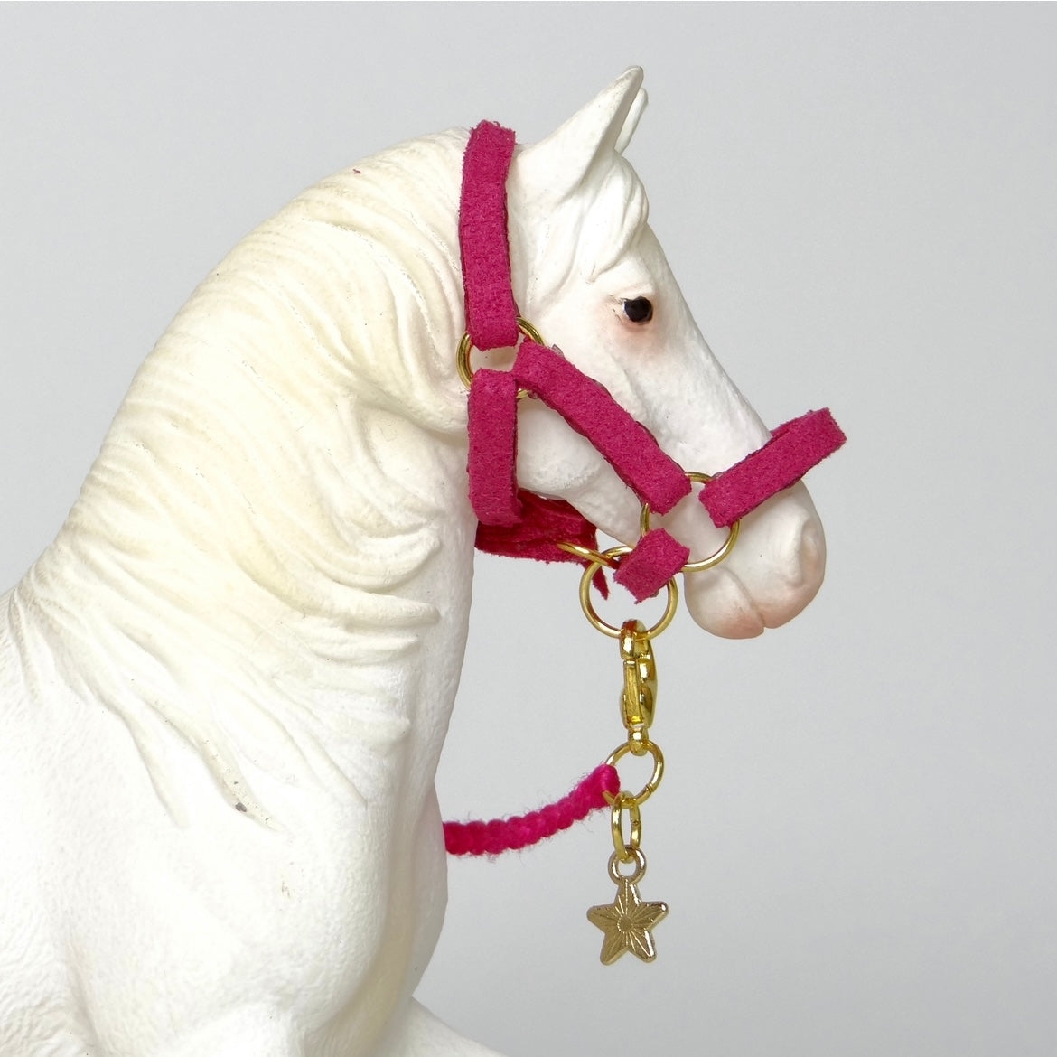 1:24 Halter with Braided Lead Star Charm