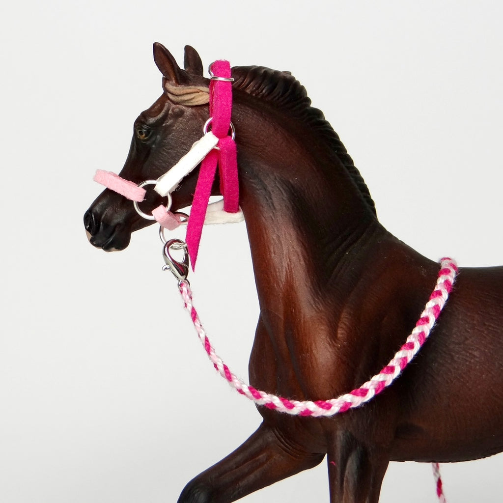 1:24 Three Colour Halter with Braided Lead